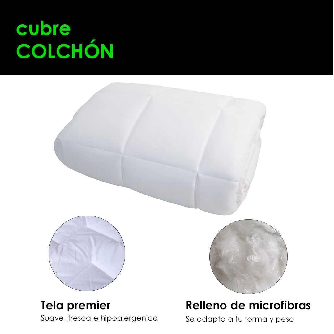 CUBRE COLCHON ULTRA CONFORT